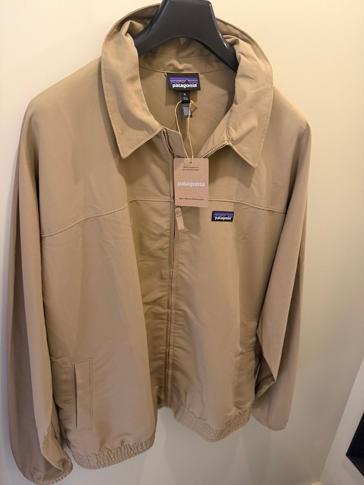 Nieuw Patagonia Isthmus jacket XL, Kleding | Heren, Jassen | Zomer, Verzenden, Nieuw, Maat 56/58 (XL), Beige