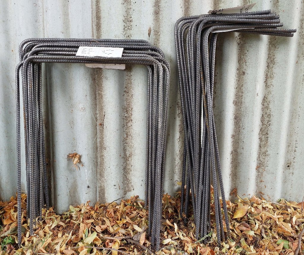 Betonstaal, voorgevormde L en U vormen, Doe-het-zelf en Verbouw, Metalen, Ophalen, Nieuw, IJzer