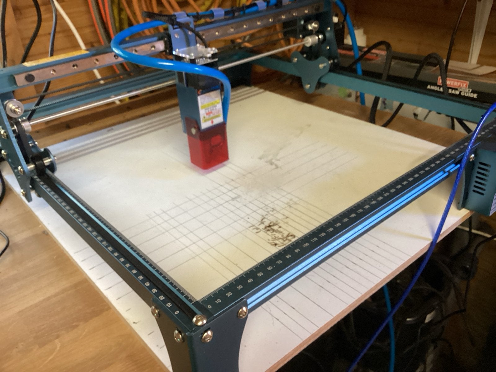 Sculpfun S10 Laser graveermachine compleet, Ophalen, Zo goed als nieuw