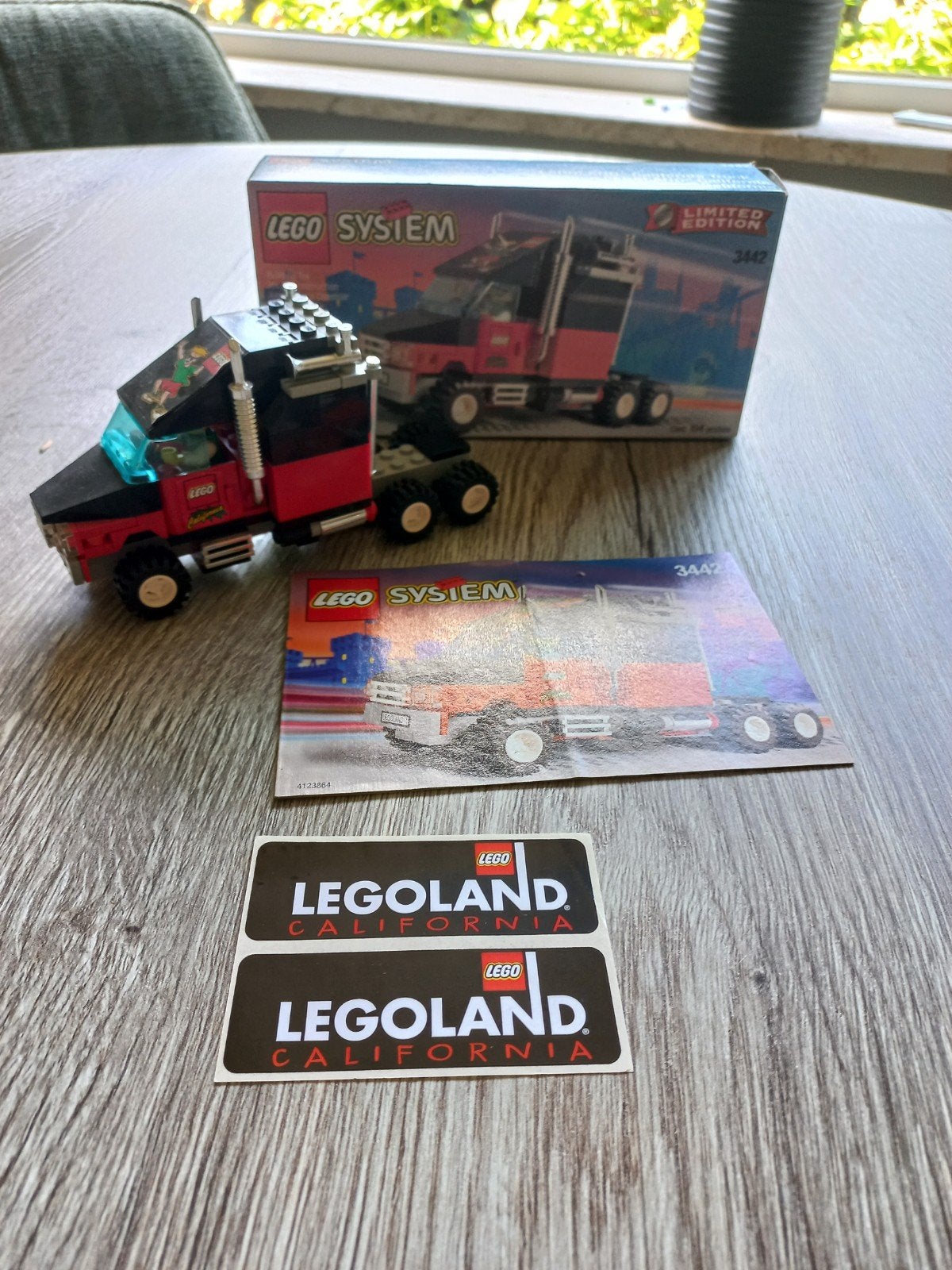 LEGO System 3442 Limited Edition Vrachtwagen, Lego, Ophalen of Verzenden, Zo goed als nieuw, Complete set
