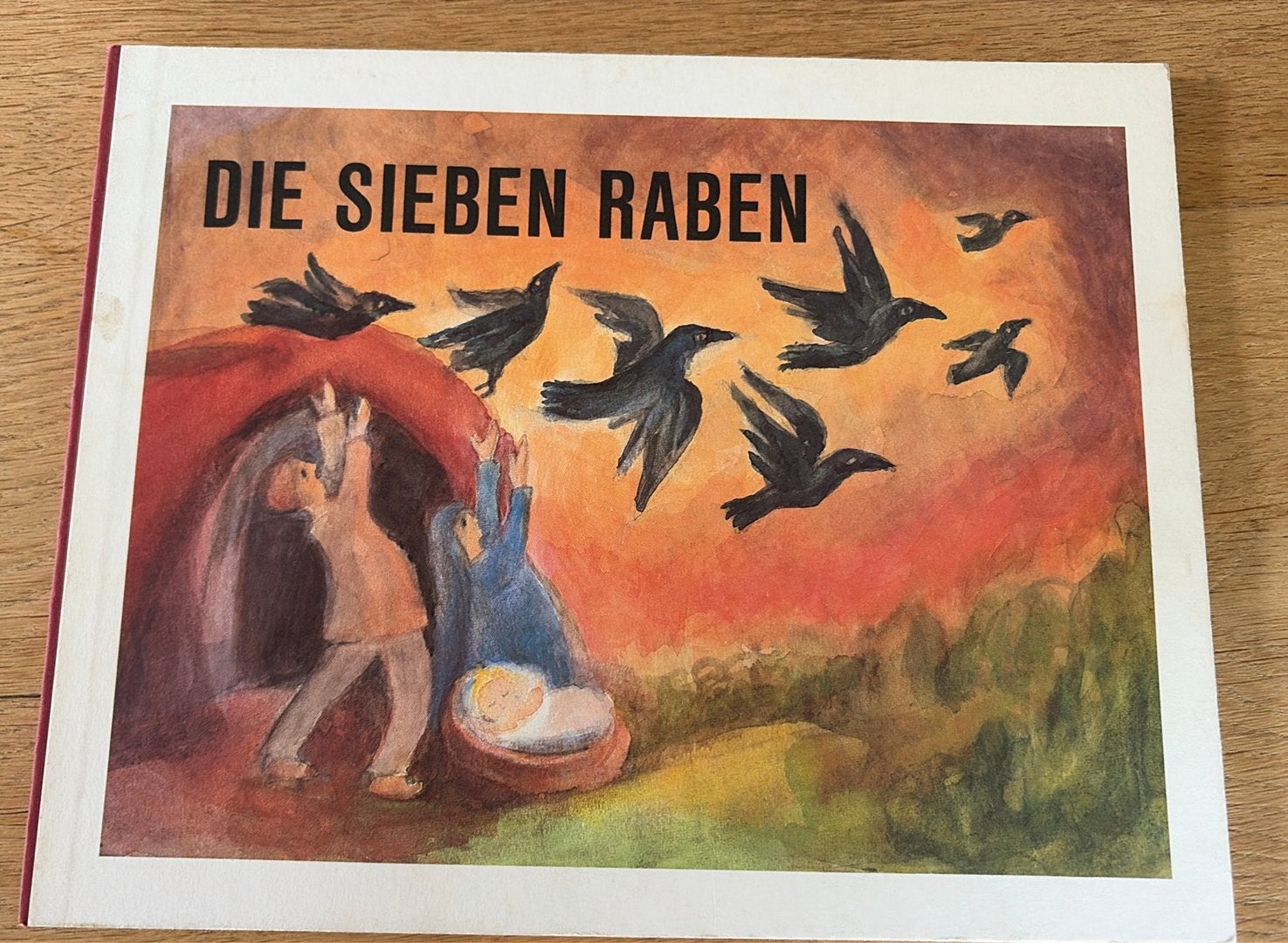 Die sieben raben Lilly Gross - Anderegg, Boeken, Ophalen of Verzenden, Zo goed als nieuw