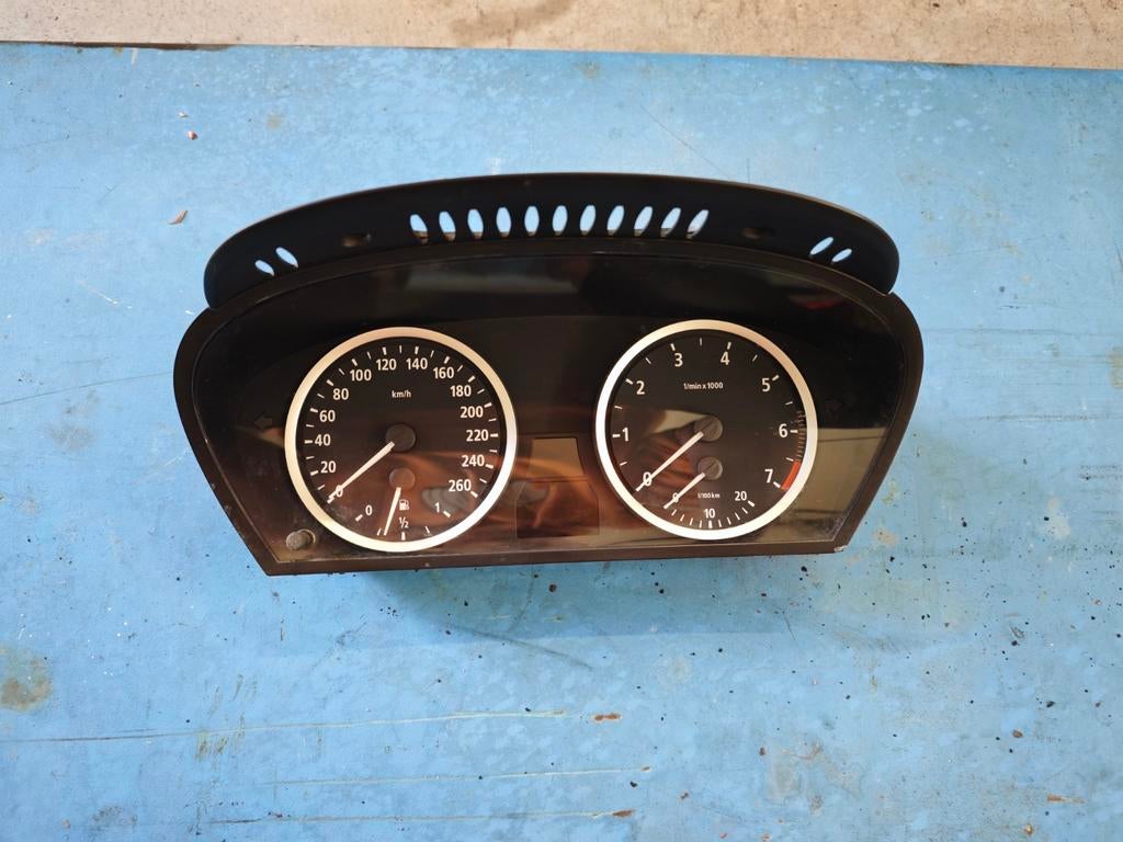 Dashboard Snelheidsmeter Tellerklok Bmw e60, Ophalen of Verzenden, Gebruikt, BMW