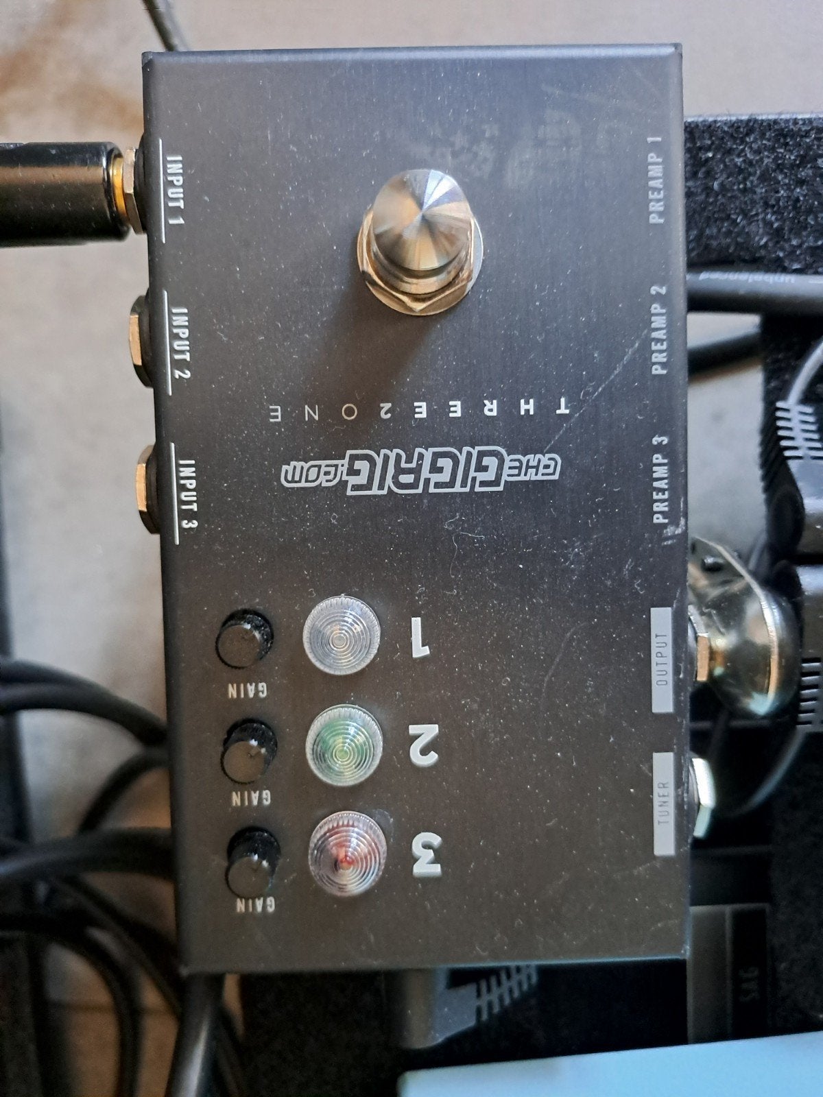 GigRig Three2One Preamp switcher, Ophalen of Verzenden, Nieuw, Overige typen