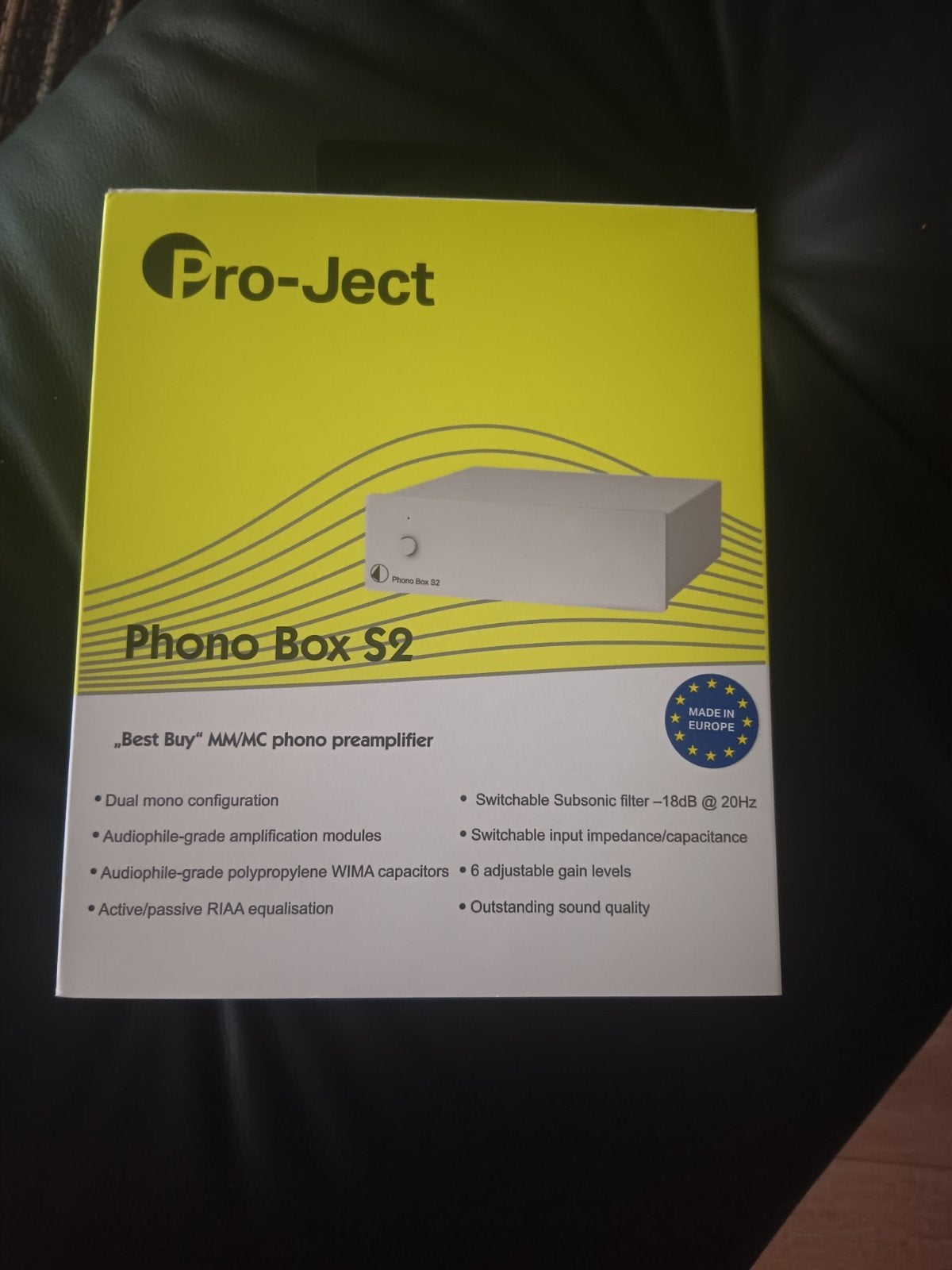 Pro-Ject Phono Box S2, Ophalen of Verzenden, Desktop, USB, Pro-Ject