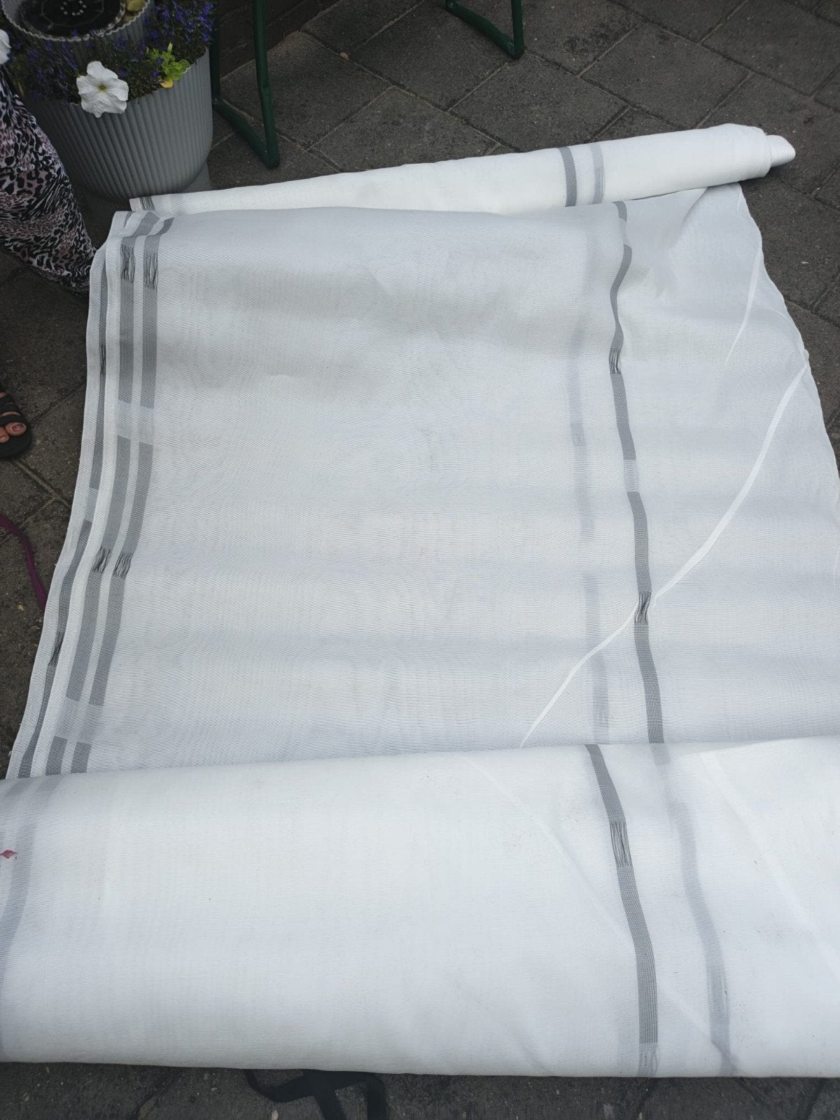 Steigernet/Winddoek/Schaduwdoek 2,6x20m  Nieuw, Ophalen, Nieuw