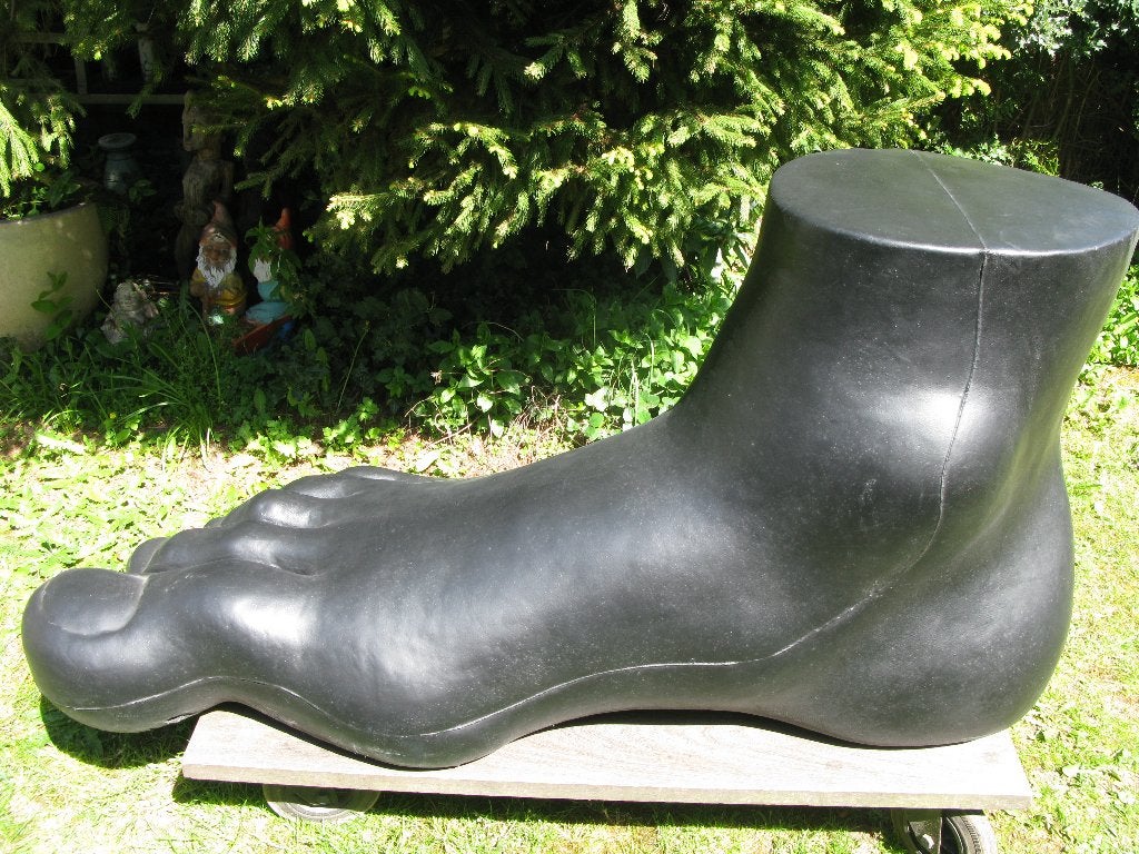GAETANO PESCE B&B "UP 7" VOET/SCULPTUUR/STOEL '90, Ophalen, Zwart, Gemerkt, Object