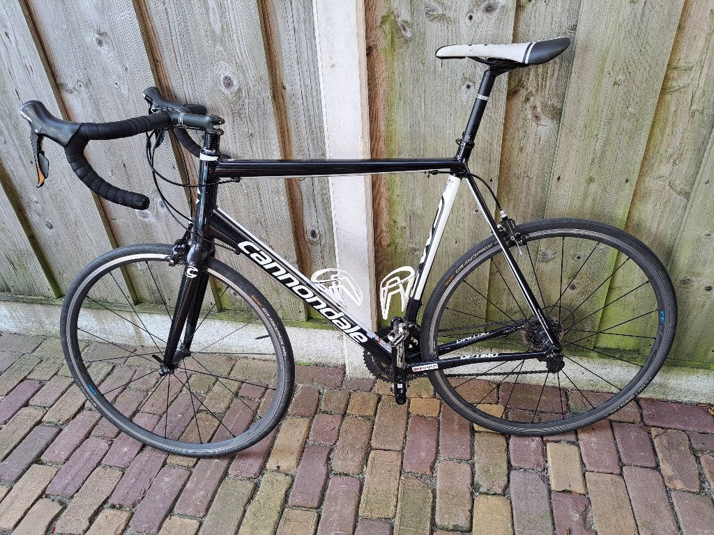Racefiets Cannondale Caad 10 framemaat 63, Gebruikt, 26 inch, Aluminium, 61 tot 65 cm
