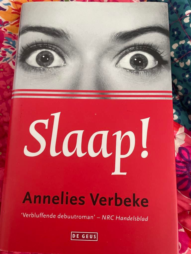 Slaap! - Annelies Verbeke (Debuutroman), Ophalen of Verzenden, Gelezen, België