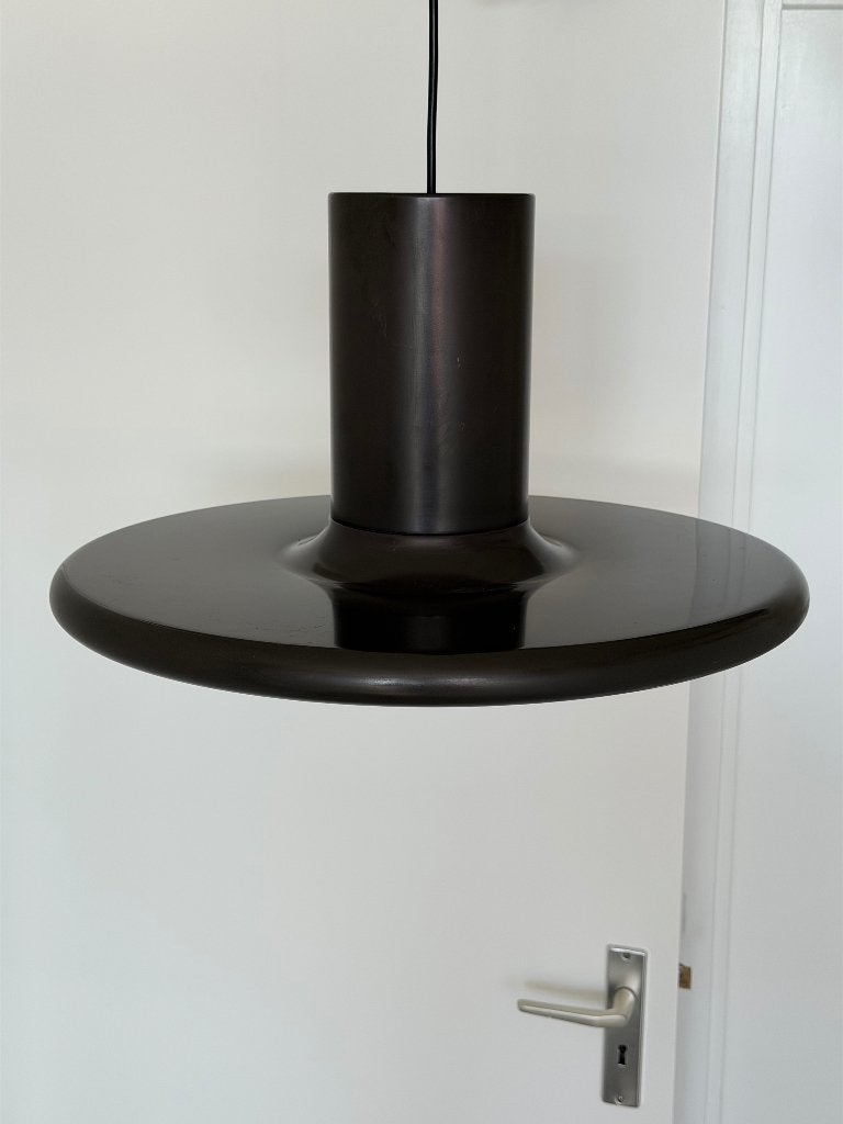 70’s Hanglamp midcentury / Space Age / Modernisme 48,5cm, Ophalen, Gebruikt, Mid-century / Space Age / modernisme, E27 (groot)