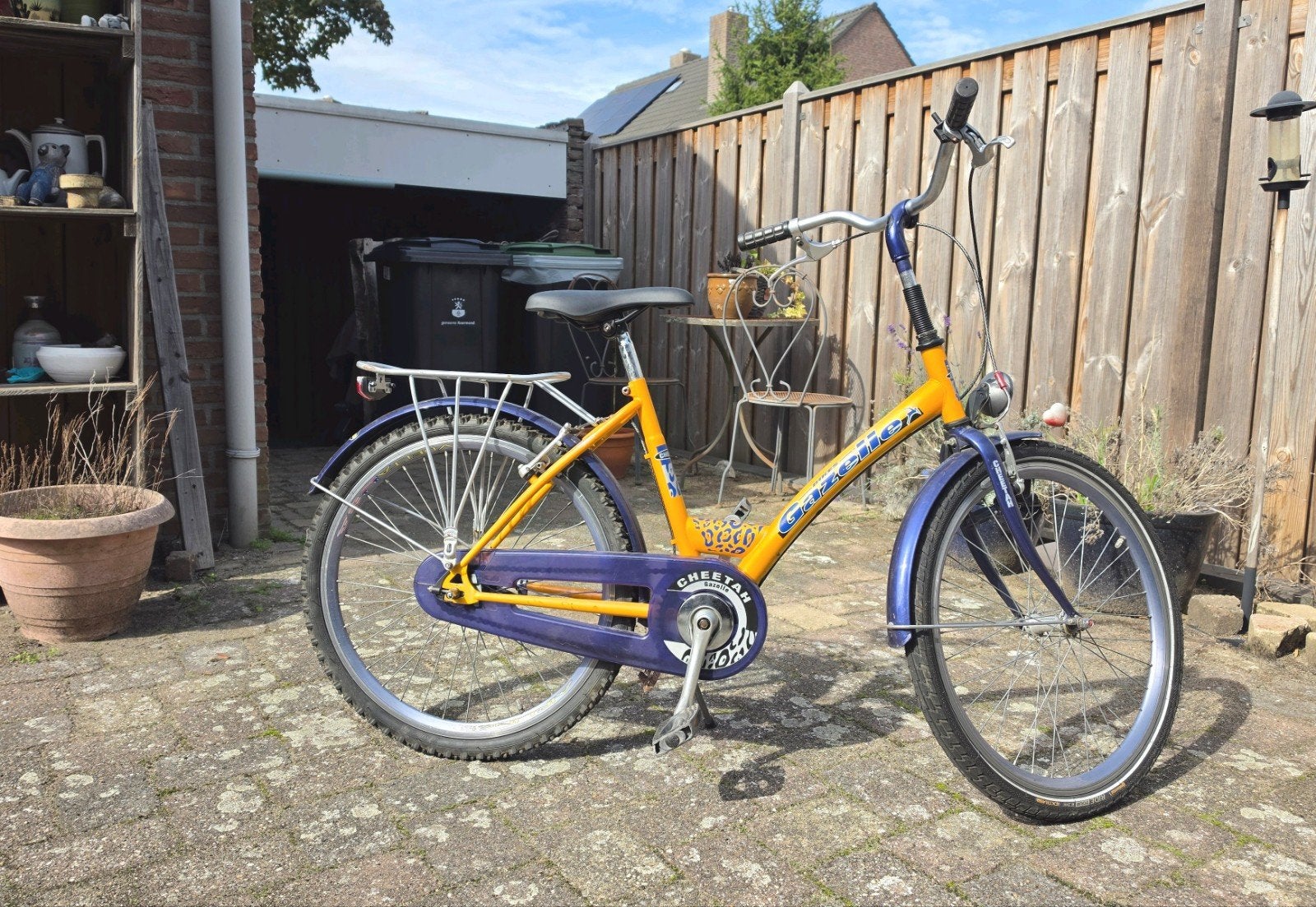 Gazelle Meisjesfiets 22 inch, Ophalen of Verzenden, Gebruikt, Staal, Gazelle fiets