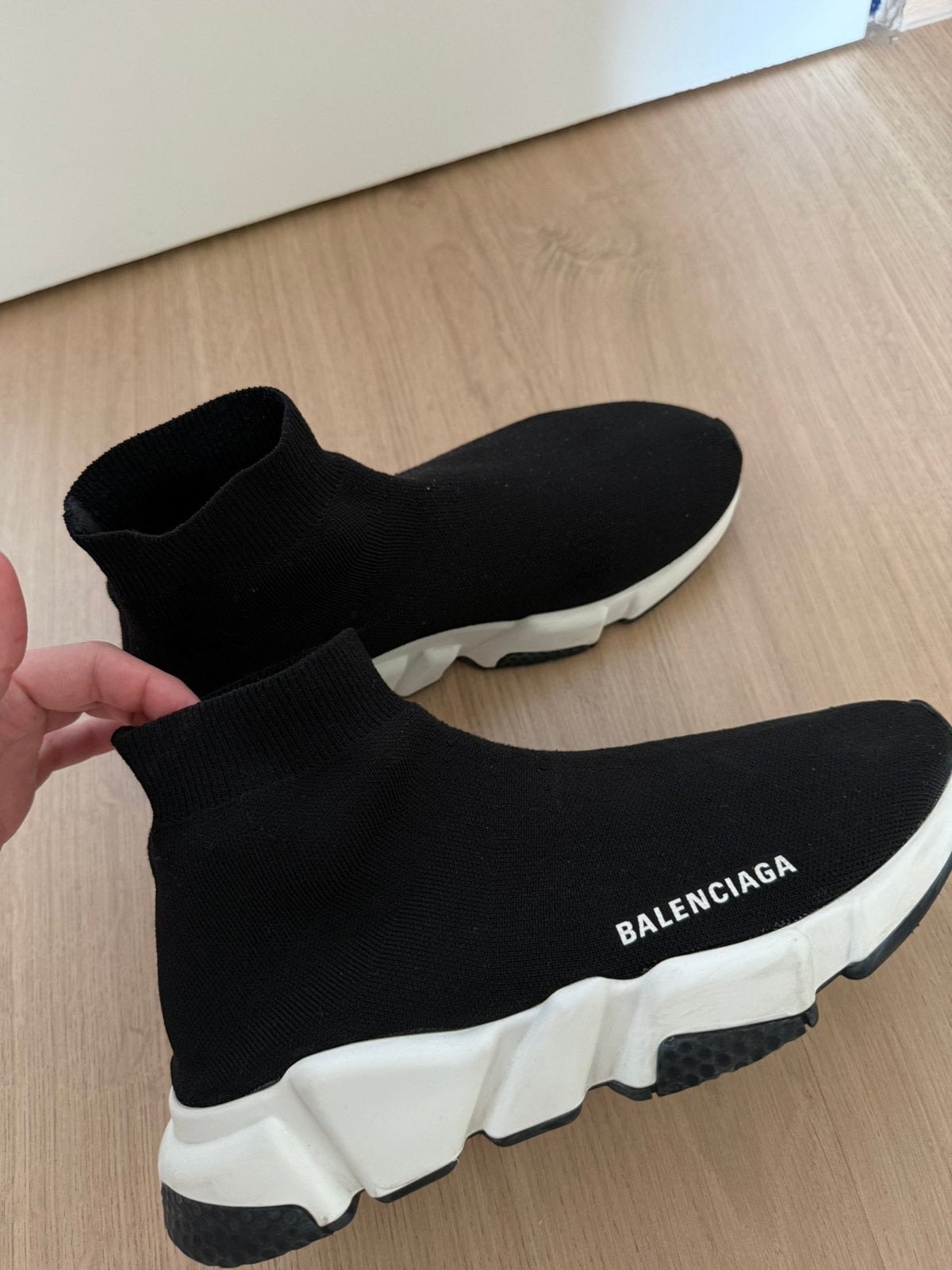 Origineel balenciaga speedrunner, Zwart, Ophalen of Verzenden, Sneakers of Gympen, Zo goed als nieuw