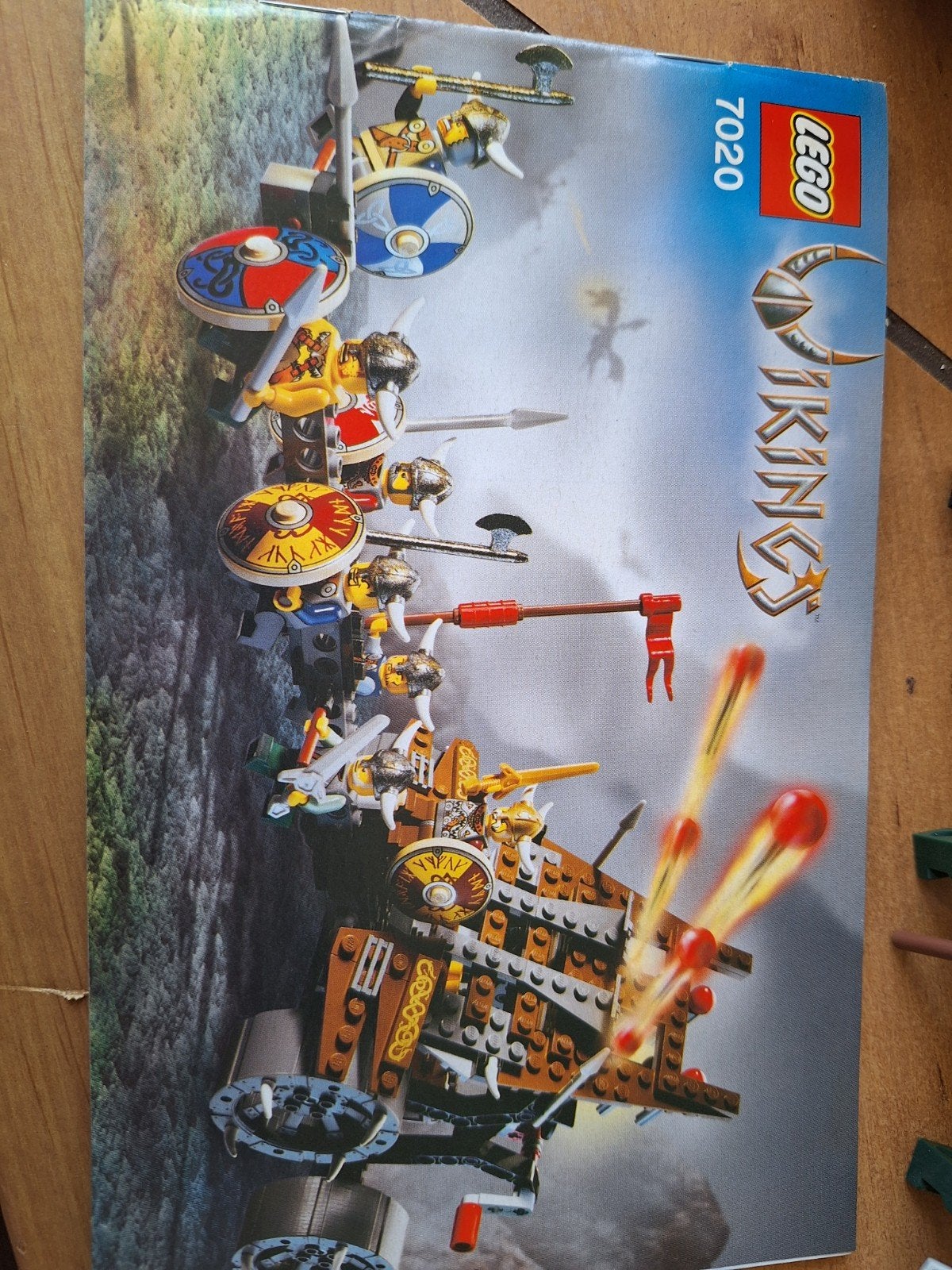 Lego Vikings 7020: Viking Catapult vs. the Nidhogg Dragon, Ophalen of Verzenden, Gebruikt, Overige merken