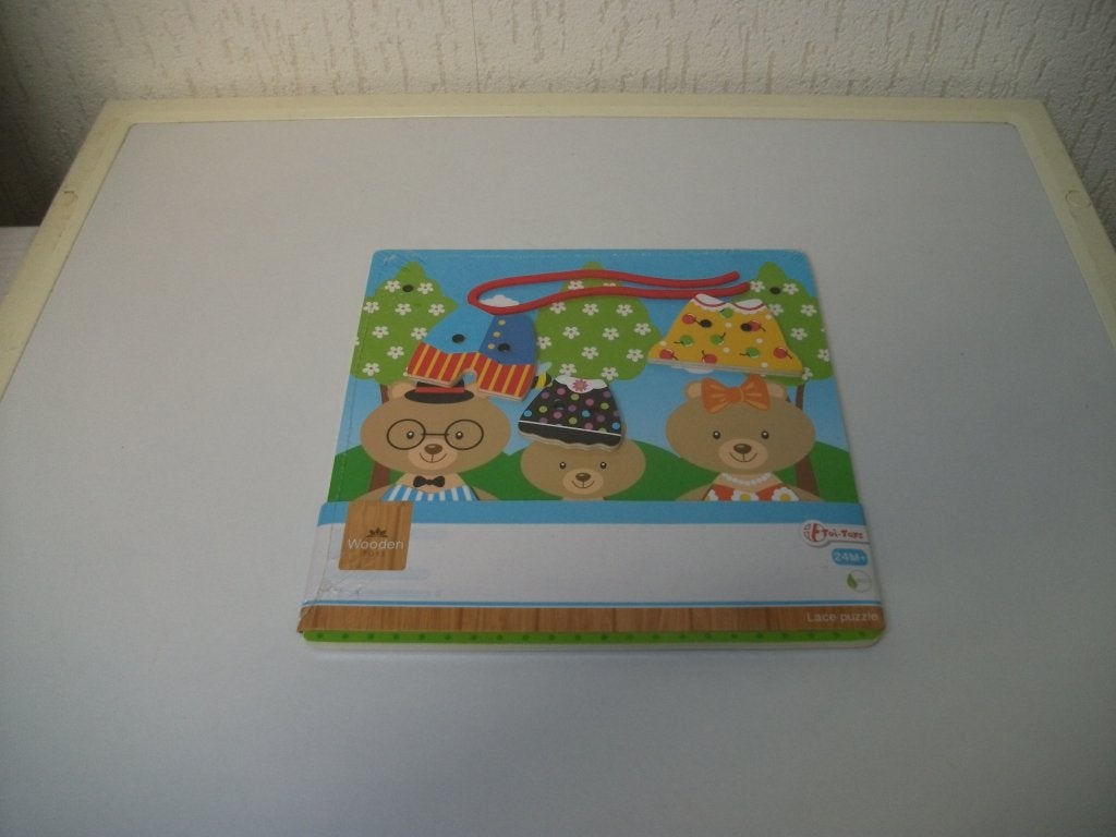 Lace puzzel (nieuw), Kinderen en Baby's, Speelgoed | Houten speelgoed, Ophalen of Verzenden, Nieuw
