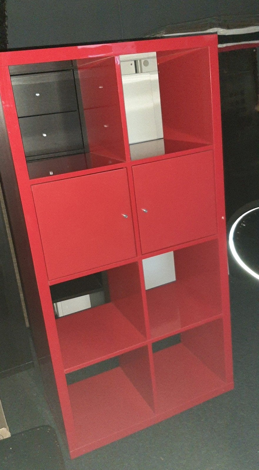 ikea kallax Vakkenkast met 2 deurtjes, Ophalen