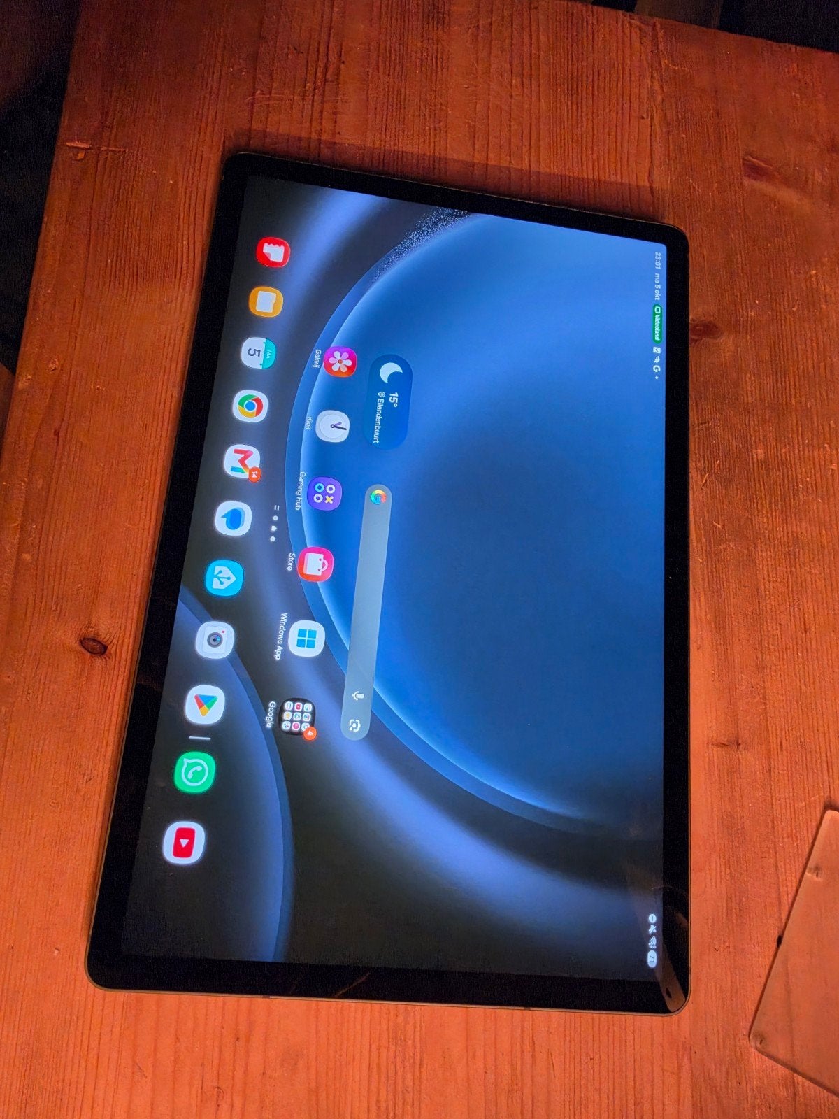 Samsung Galaxy Tab S9 Plus fe met toetsenbord cover  en S P, Ophalen, 13 inch of meer, Zo goed als nieuw, Samsung