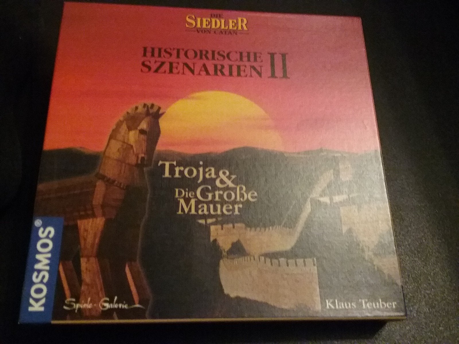 De Kolonisten van Catan: Historische Scenario's II Duits, Drie of vier spelers, Ophalen of Verzenden, Gebruikt, Kosmos