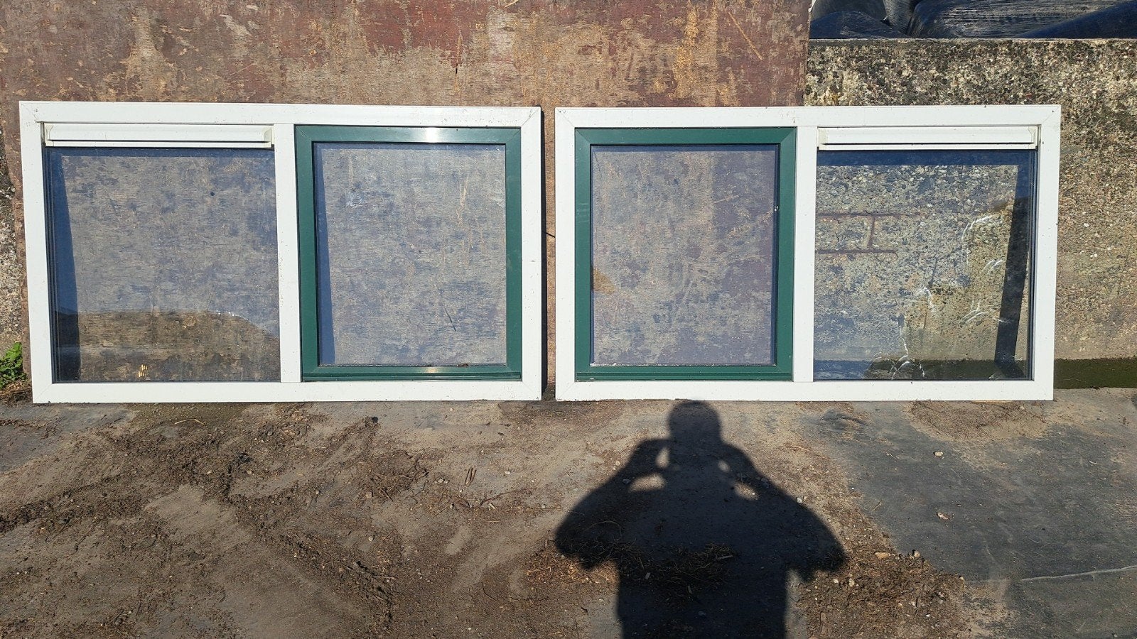 Draai-kiepraam kozijn 110x187.2 cm, Ophalen, Gevelraam of Ruit, Gebruikt, 80 tot 120 cm