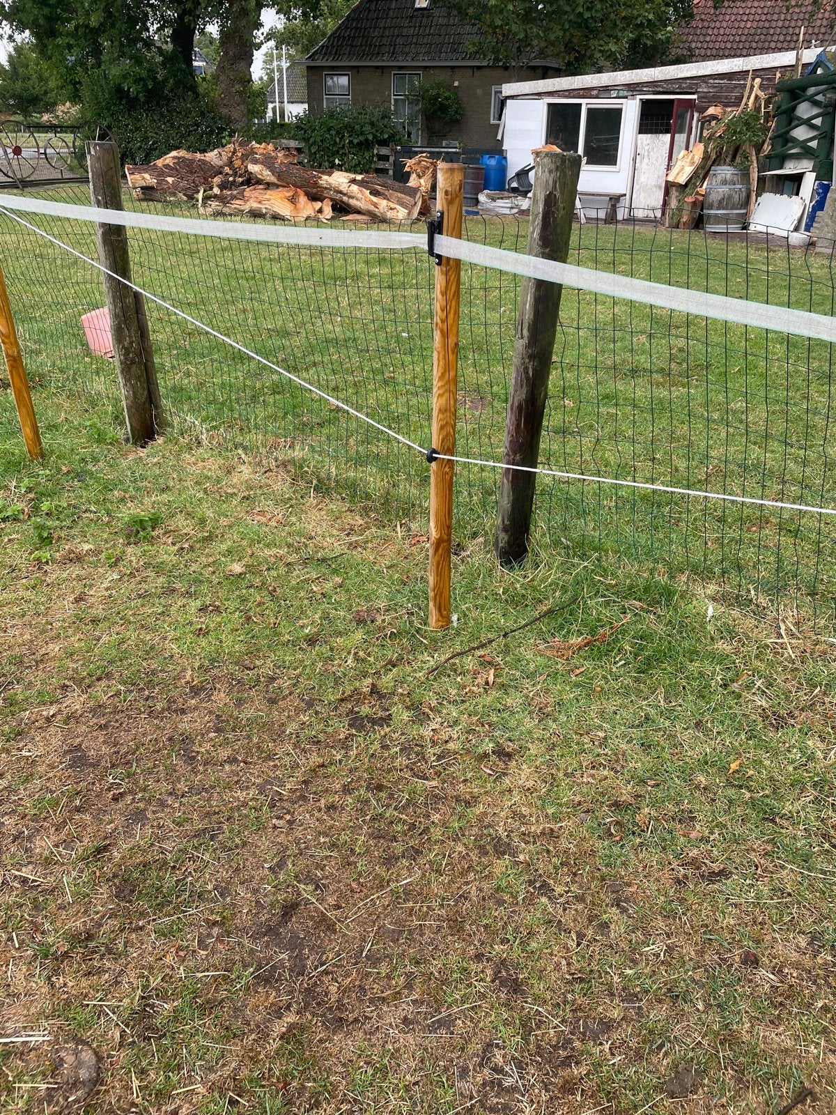 Houten paal 160cm x 6cm voor afrastering of hekwerk, Ophalen, Nieuw, Hout, Overige typen