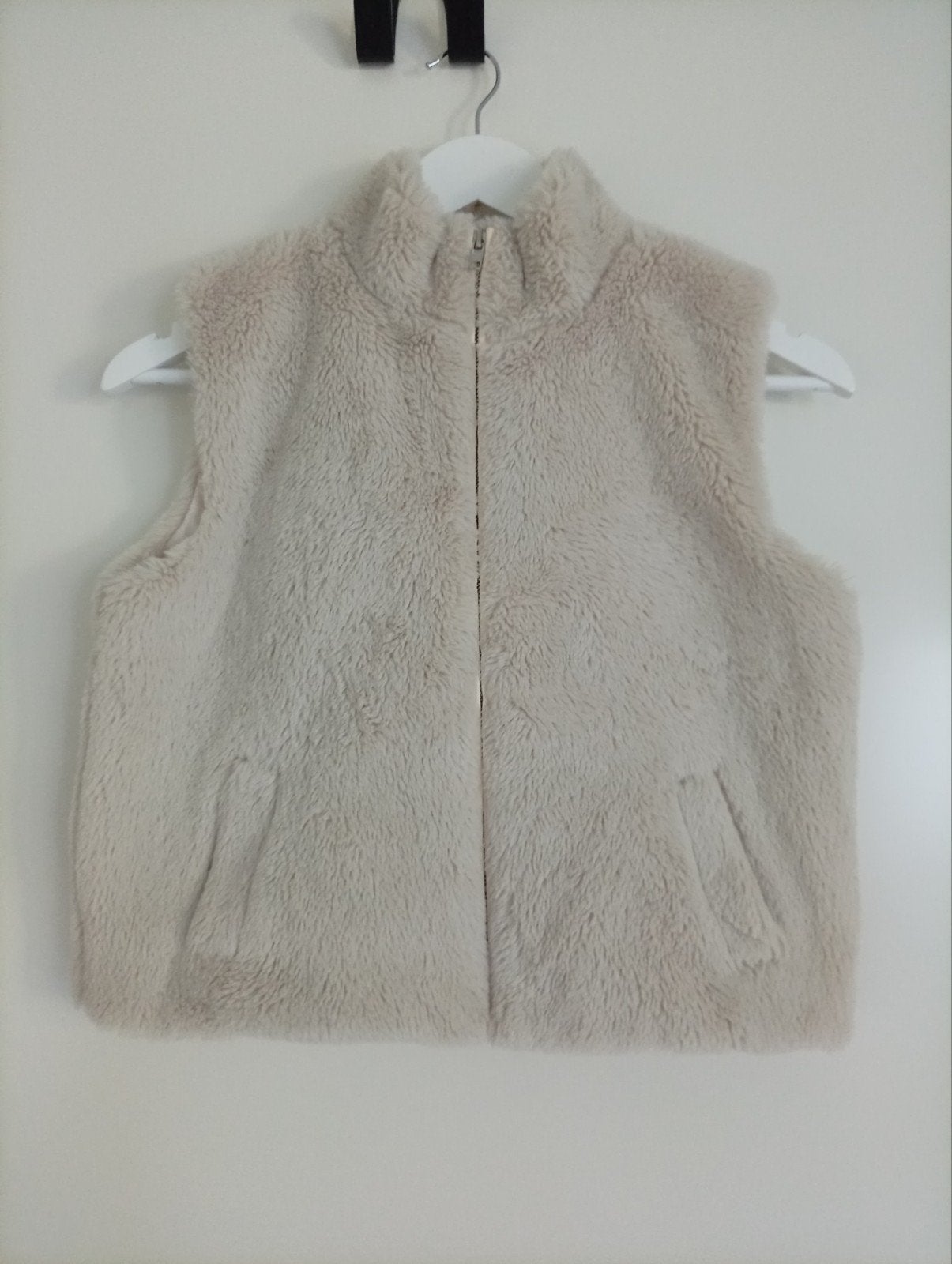 D-Zine fluffy gilet / vest beige / crème maat 152/158, Gebruikt, Meisje, Trui of Vest, D-ZINE