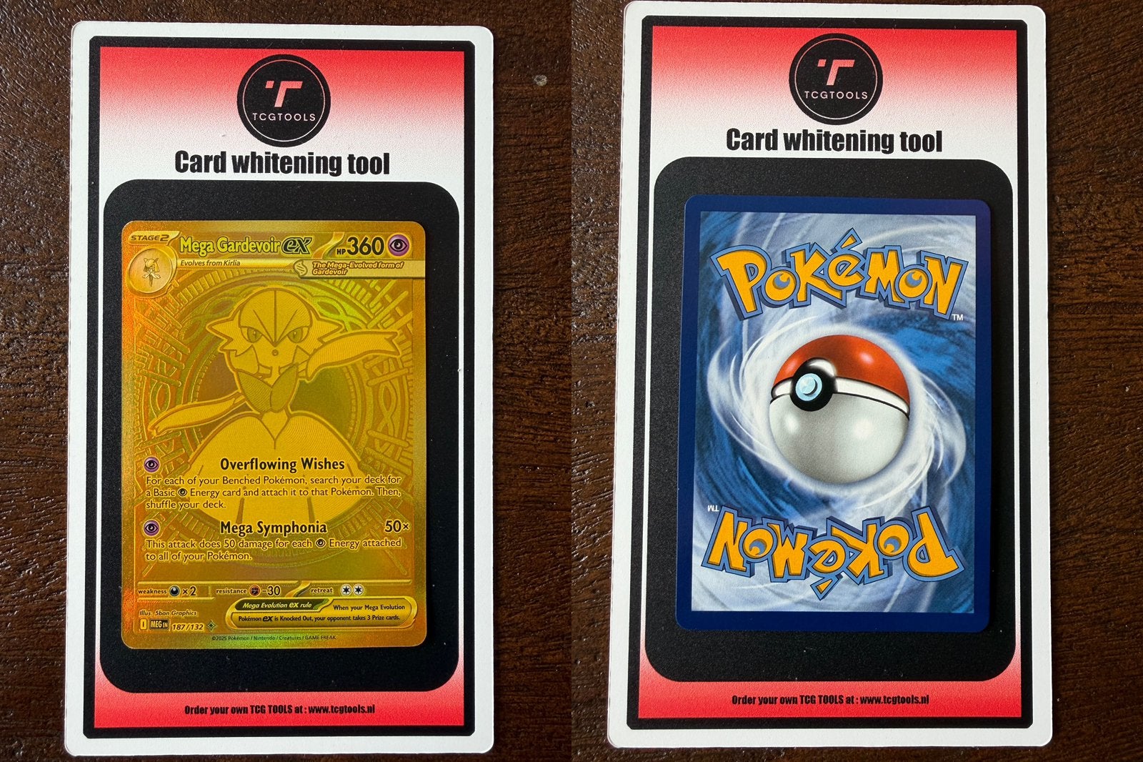 Gold Gardevoir 187 Mega Evolution Pokemon, Ophalen of Verzenden, Zo goed als nieuw