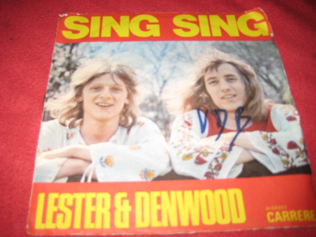 Lester + Denwood: Sing Sing, Cd's en Dvd's, Vinyl Singles, Ophalen of Verzenden, Zo goed als nieuw, Pop