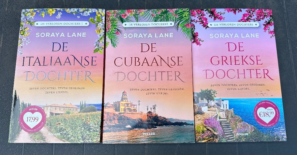 Soraya Lane - De verloren dochters (deel 1,2 en 3), Ophalen of Verzenden, Gelezen