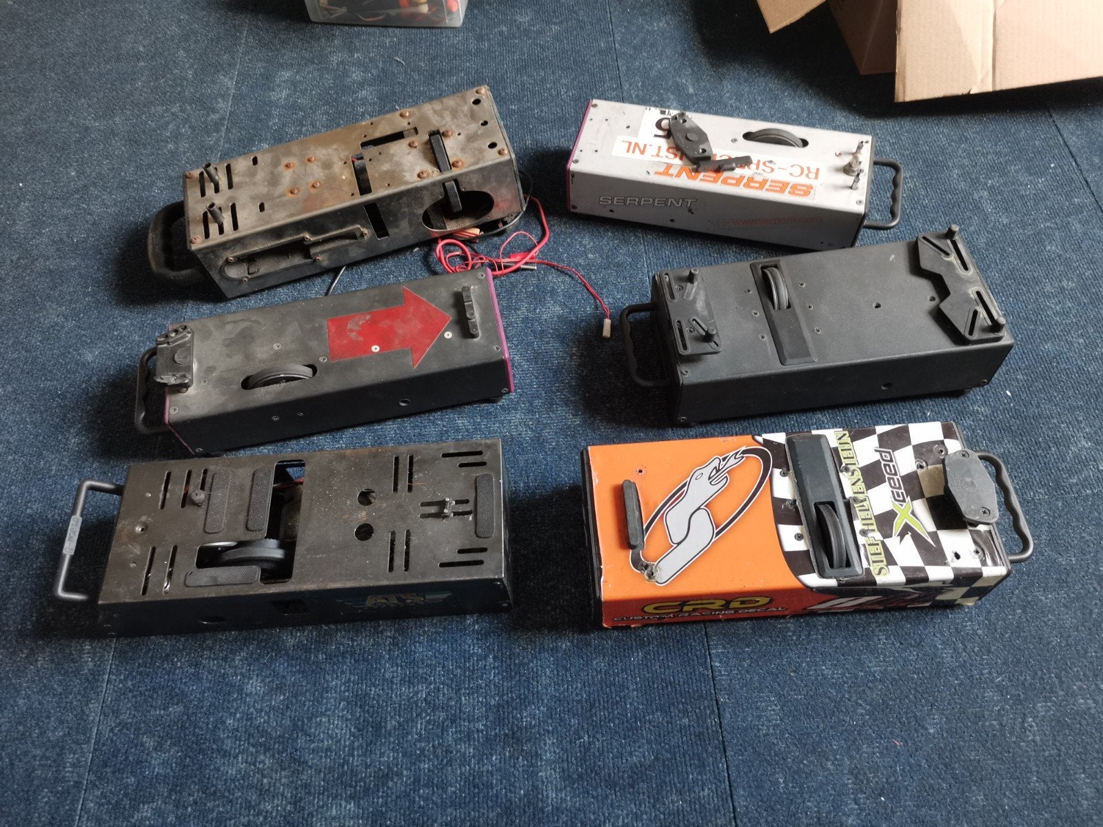 Diverse Nitro Startkisten voor RC Auto's, Hobby en Vrije tijd, Modelbouw | Radiografisch | Auto's, Ophalen of Verzenden, Gebruikt