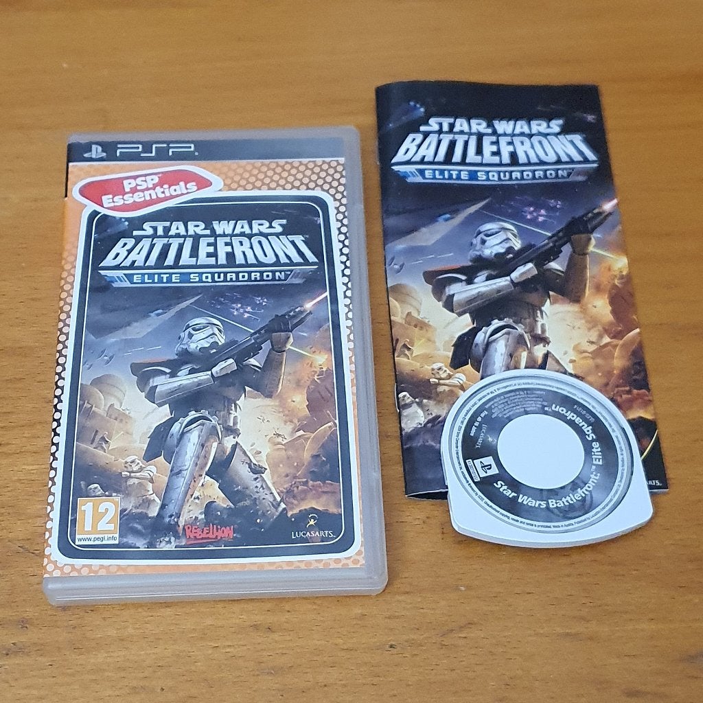 PSP | Star Wars Battlefront Elite Squadron, Spelcomputers en Games, Games | Sony PlayStation Portable, Gebruikt, Shooter, 1 speler