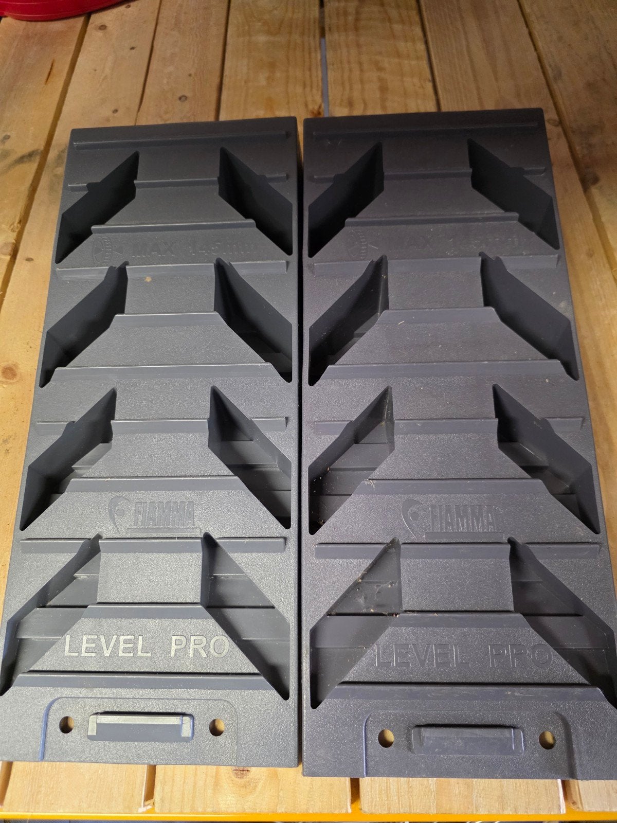 Fiamma Level Pro oprijblokken 14 cm voor camper/caravan, Caravans en Kamperen, Ophalen of Verzenden, Zo goed als nieuw