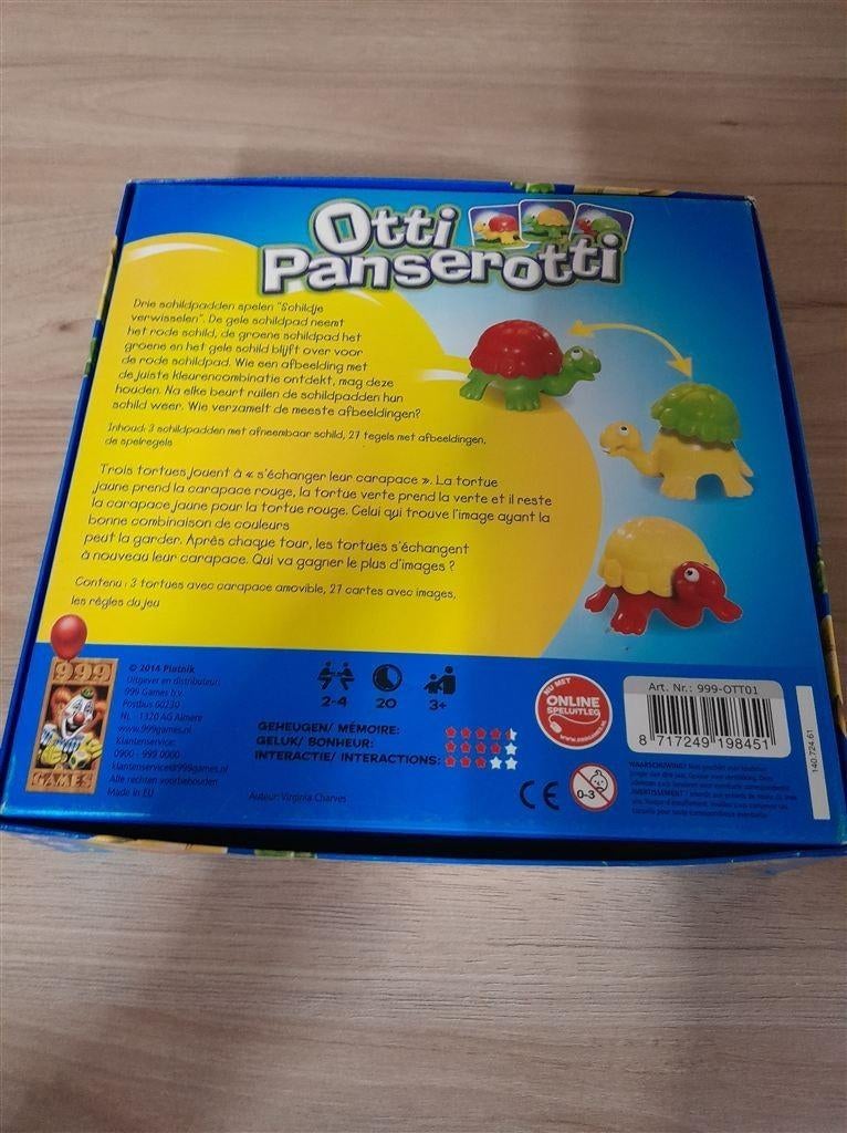 Otti Panserotti - 999 games junior - s3599, Verzenden, Zo goed als nieuw