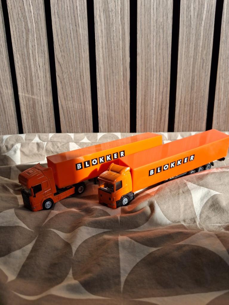 Blokker auto's 1:87, Overige merken, 1:50 of kleiner, Auto, Ophalen of Verzenden