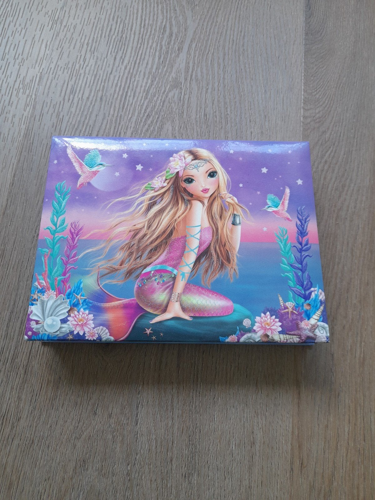 Topmodel Zeemeermin beauty doos met bureau accessoires, Ophalen of Verzenden, Nieuw