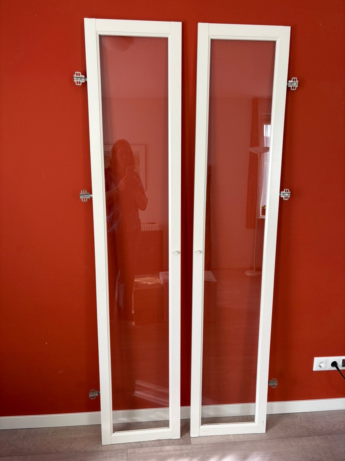 Gratis af te halen 2 deuren voor ikea Billy boekenkast, Huis en Inrichting, Ophalen, Gebruikt, Billy Ikea, 50 tot 100 cm