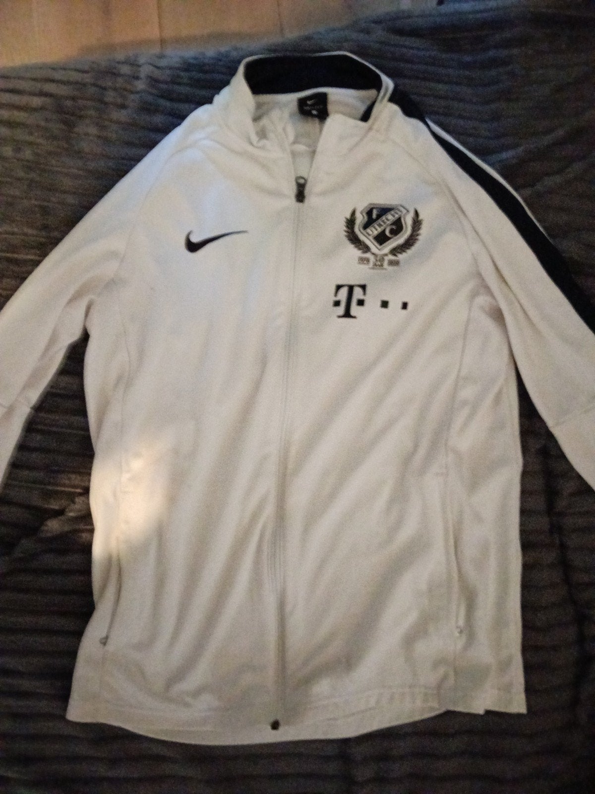 utrecht trainingsjack, Maat 52/54 (L), Beige, Nike, Ophalen of Verzenden