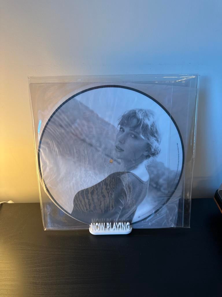 Taylor Swift - Folklore Cardigan Picture Disc Vinyl, 2020 tot heden, Ophalen of Verzenden, Zo goed als nieuw, 12 inch