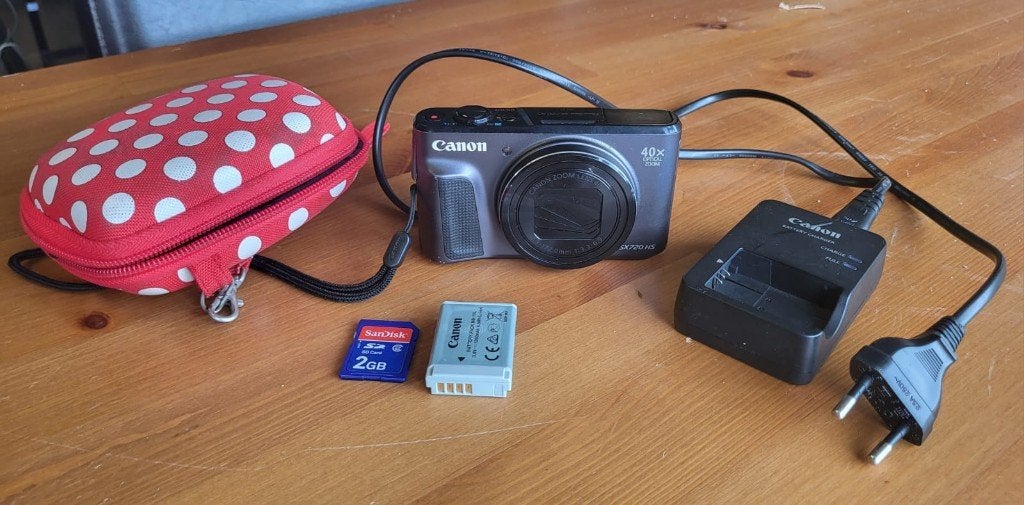 Canon Powershot SX720 HS - Compactcamera - 20,3MP - 40x Zoom, Audio, Tv en Foto, Fotocamera's Digitaal, 20 Megapixel, Canon, Compact