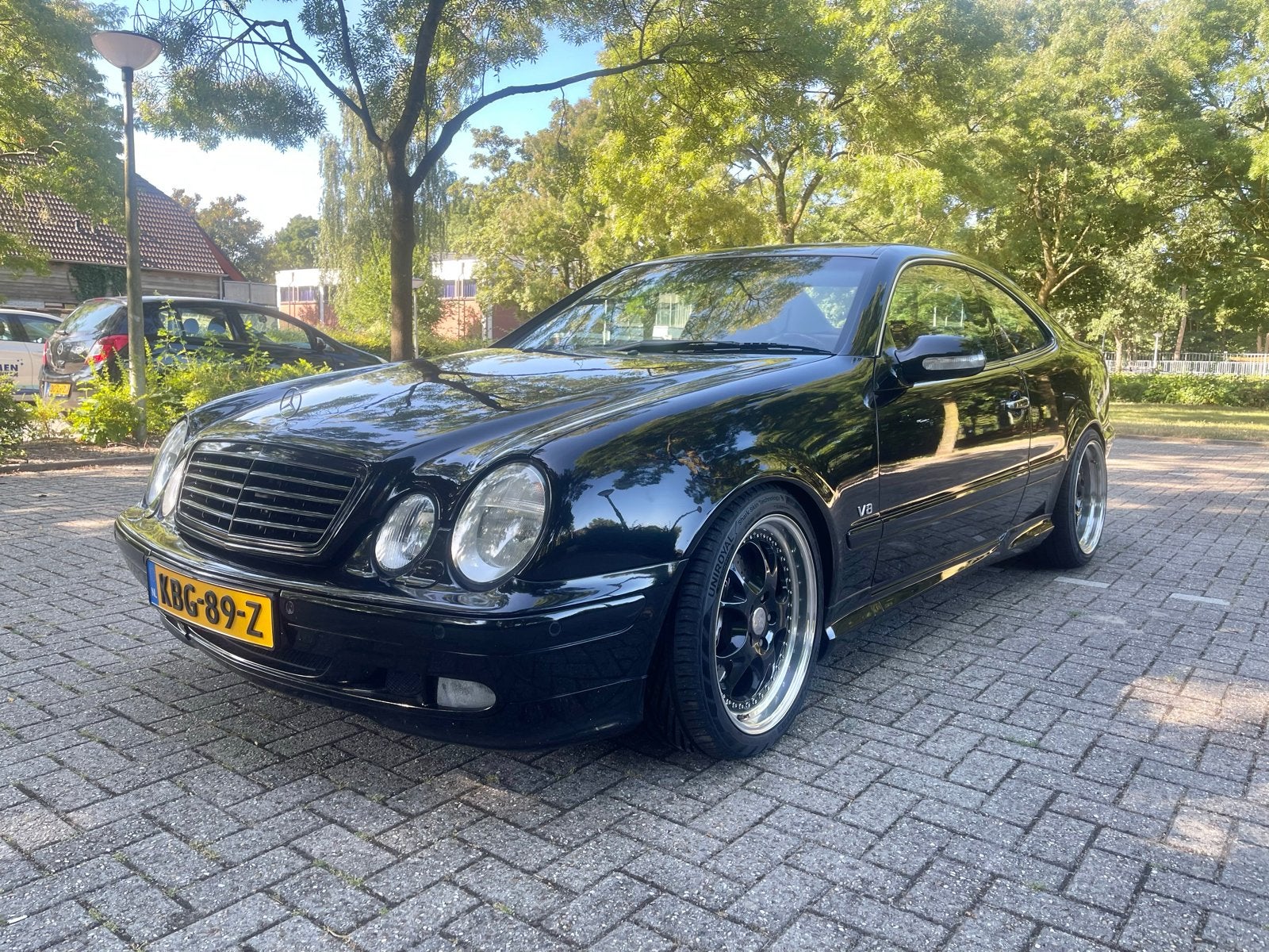 Mercedes-Benz CLK 4.3 Clk430 Coupe Avantgarde AUT 2001 Zwart, foto 2
