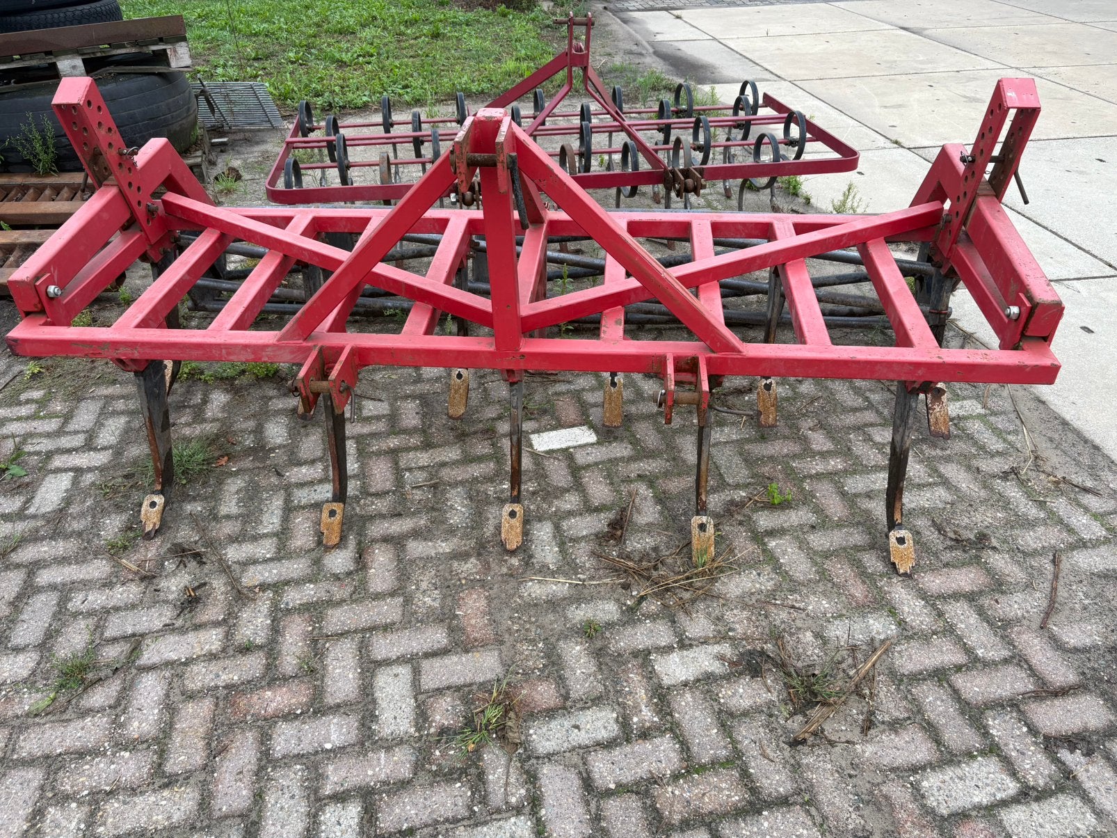 Evers cultivator, Ophalen
