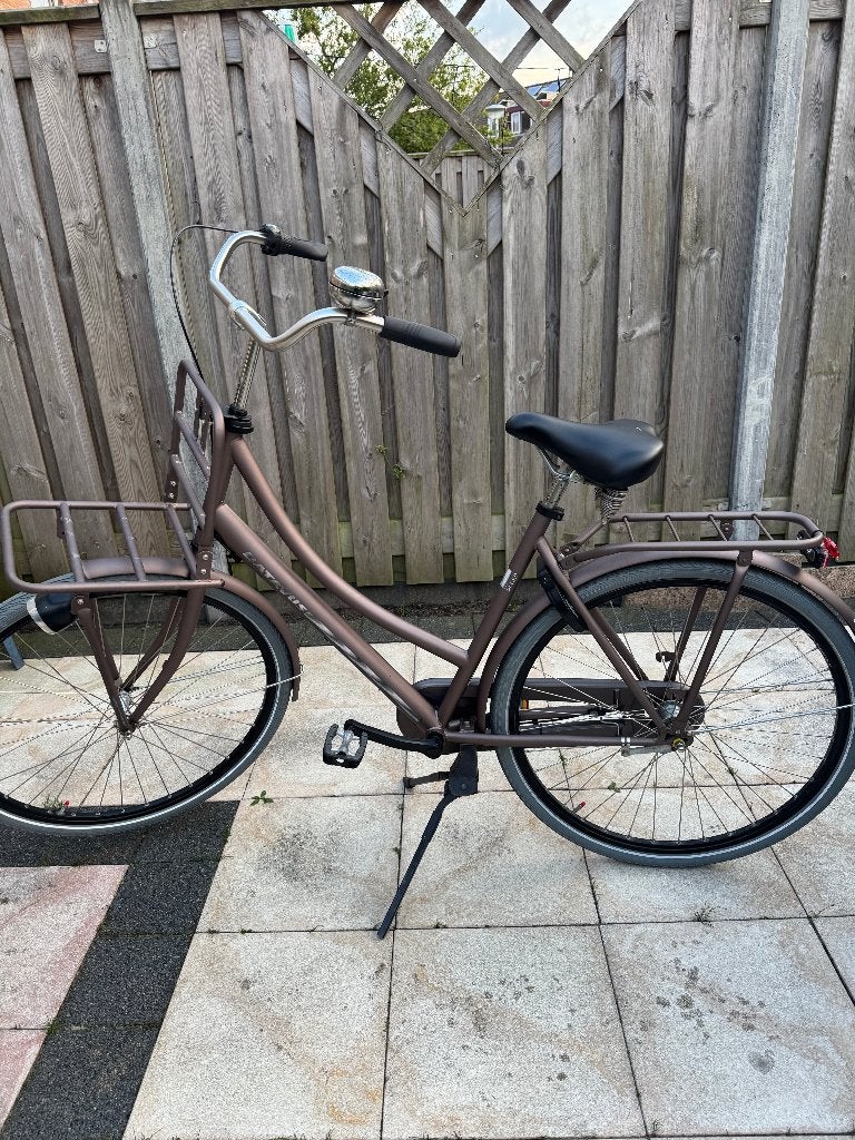 Batavus Packd Start 3 Damesfiets met Voordrager - als nieuw!, Fietsen en Brommers, Terugtraprem, Versnellingen, Batavus, Ophalen of Verzenden