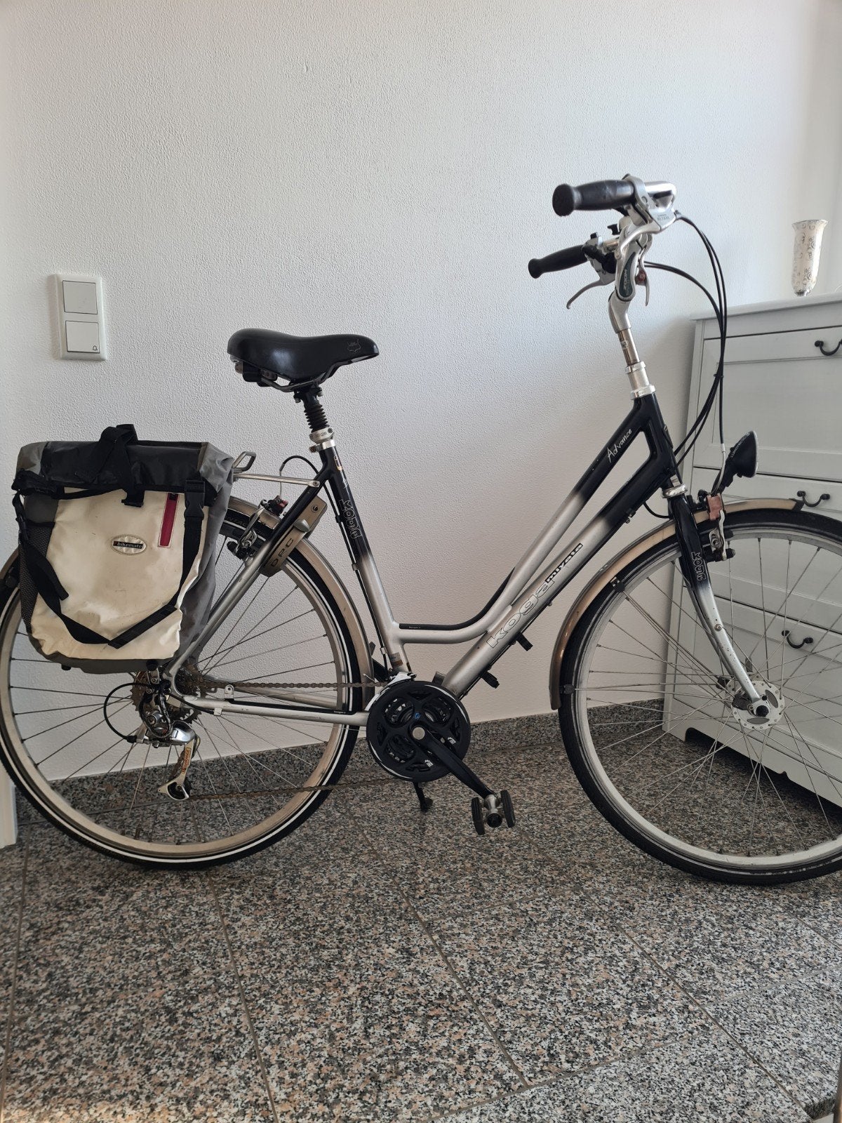 Koga Miyata damesfiets, 21 versnellingen, Gebruikt, Velgrem, Versnellingen, 50 tot 53 cm