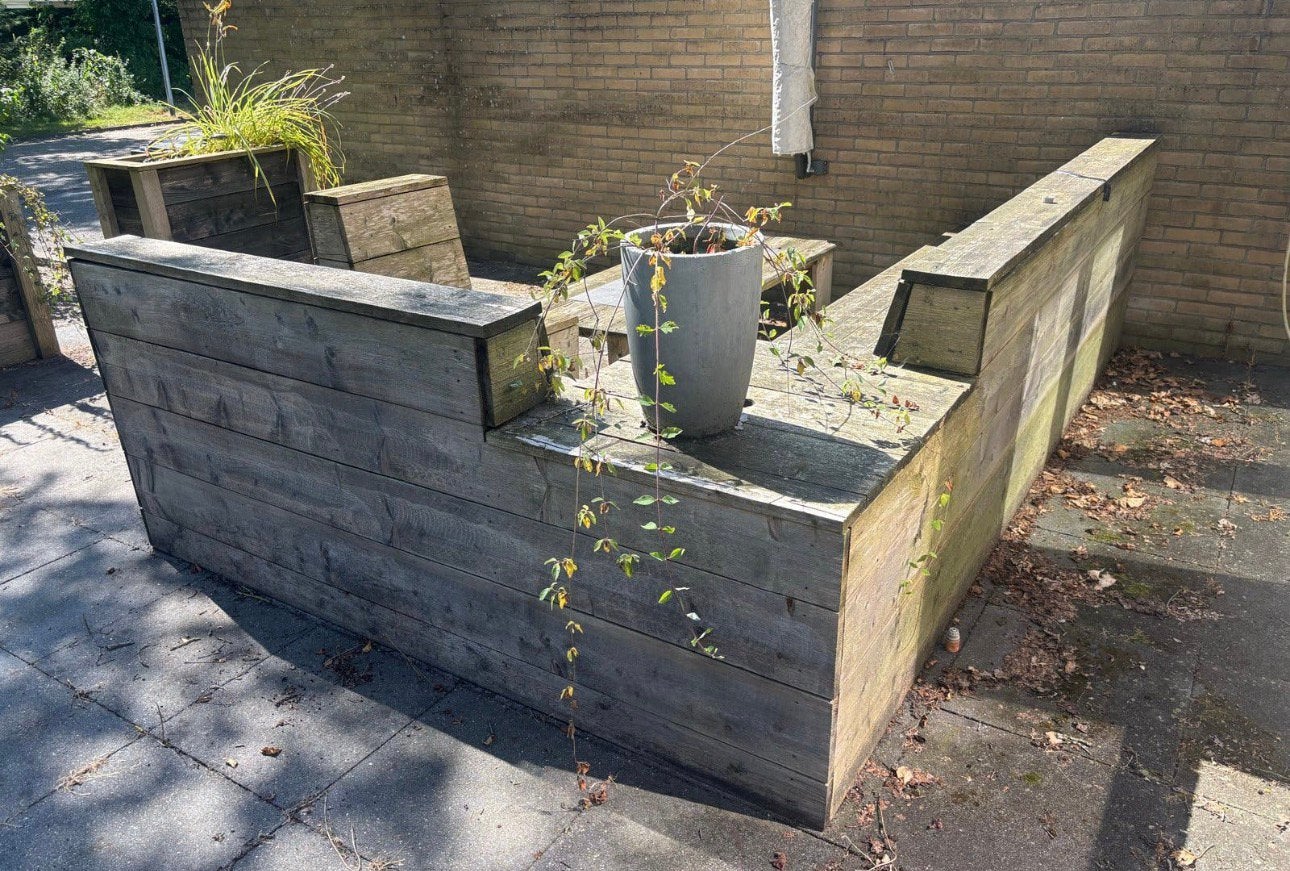 Brand hout., Tuin en Terras, Ophalen