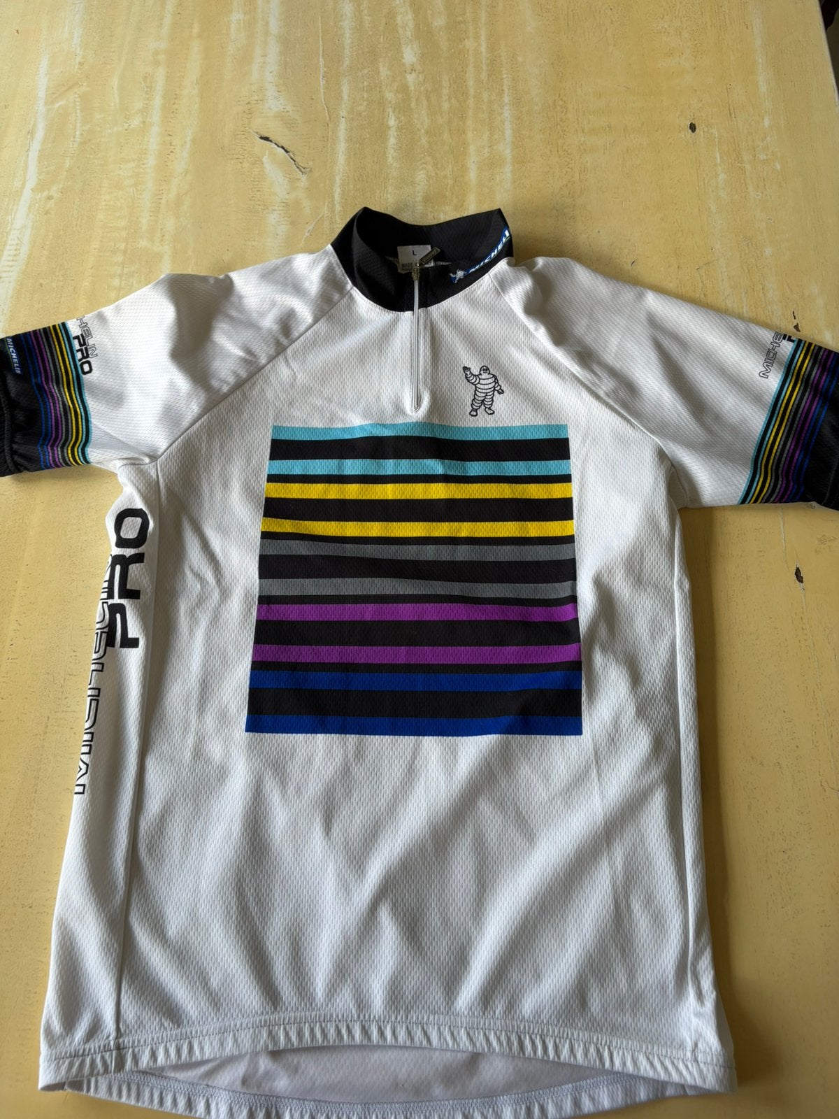 Michelin Wielershirt Large, Ophalen of Verzenden, Zo goed als nieuw, L, Bovenkleding