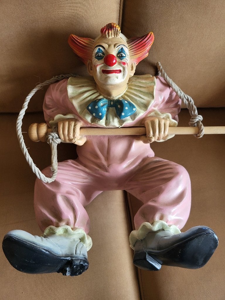 Clownsbeeld / Jun Asilo / in een nette staat., Ophalen of Verzenden, Gebruikt, Mens