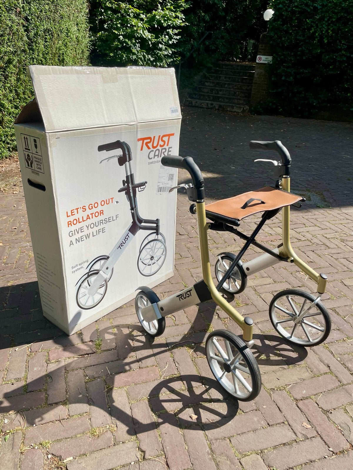 Trust Care Let’s Go Out Rollator - Nieuw/ongebruikt, Ophalen of Verzenden, Nieuw