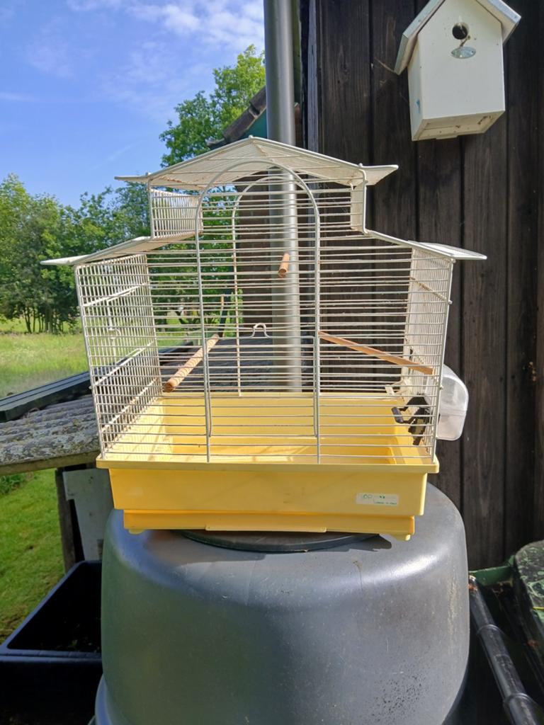 Tk Mooie complete vogelkooi 15 euro, Dieren en Toebehoren, Vogels | Hokken en Kooien, Ophalen of Verzenden, Zo goed als nieuw