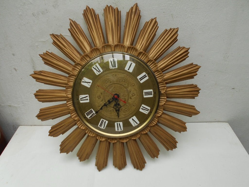 zonklok-verguld-genre OEIL DE SORCIERE 1970, Ophalen of Verzenden