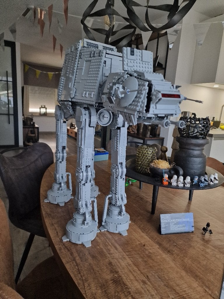 AT-AT Star Wars bricks, Star Wars, Ophalen of Verzenden, Zo goed als nieuw, Inclusief accessoires