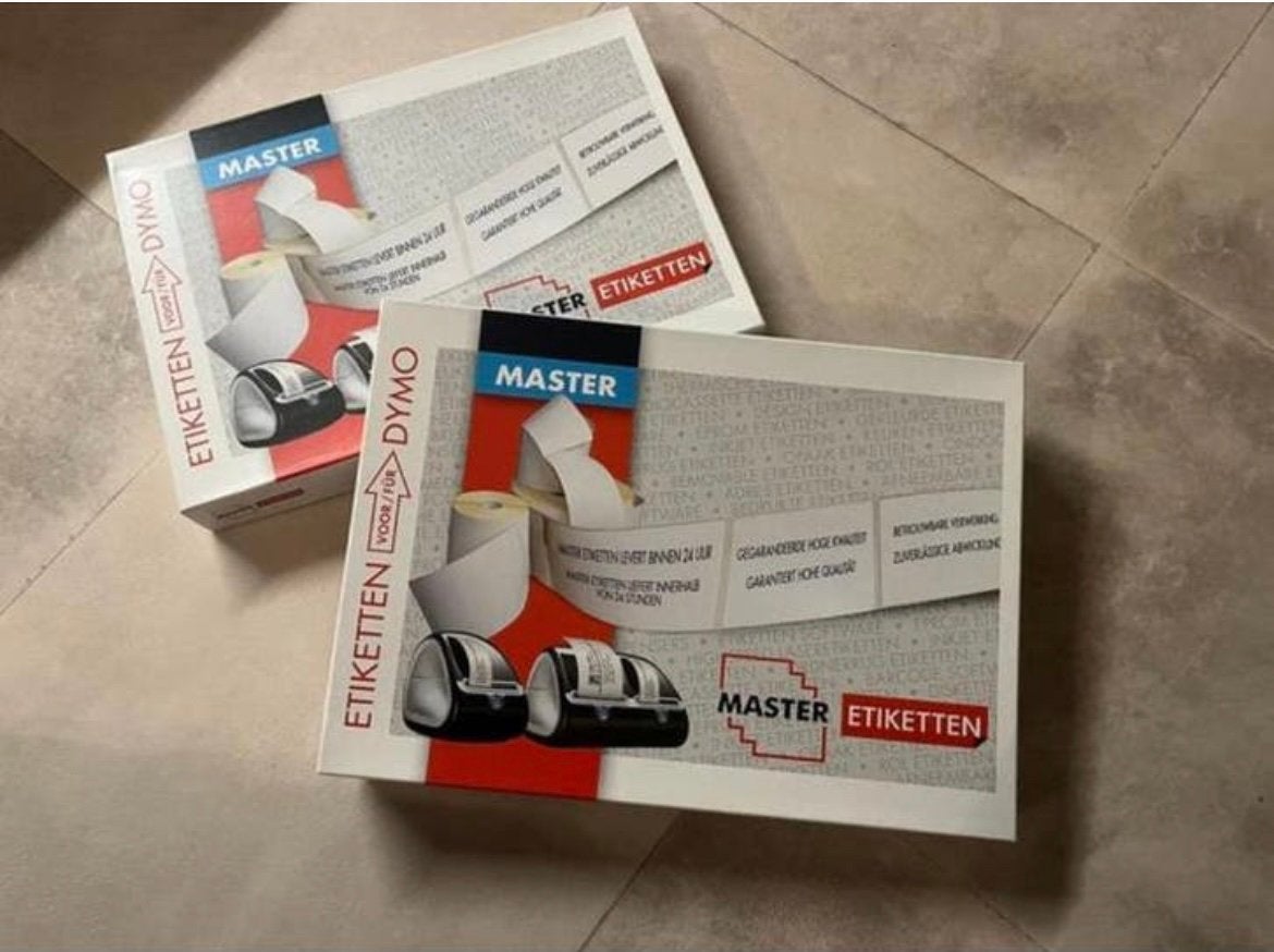 NIEUW - 18 rollen Dymo labels 54x25mm, Computers en Software, Labelprinters, Ophalen of Verzenden, Nieuw, Etiket