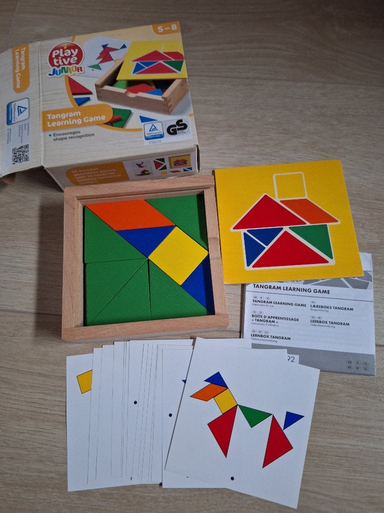 Play Tive Junior: Tangram Learning Game, Ophalen of Verzenden, Zo goed als nieuw, Knutselen