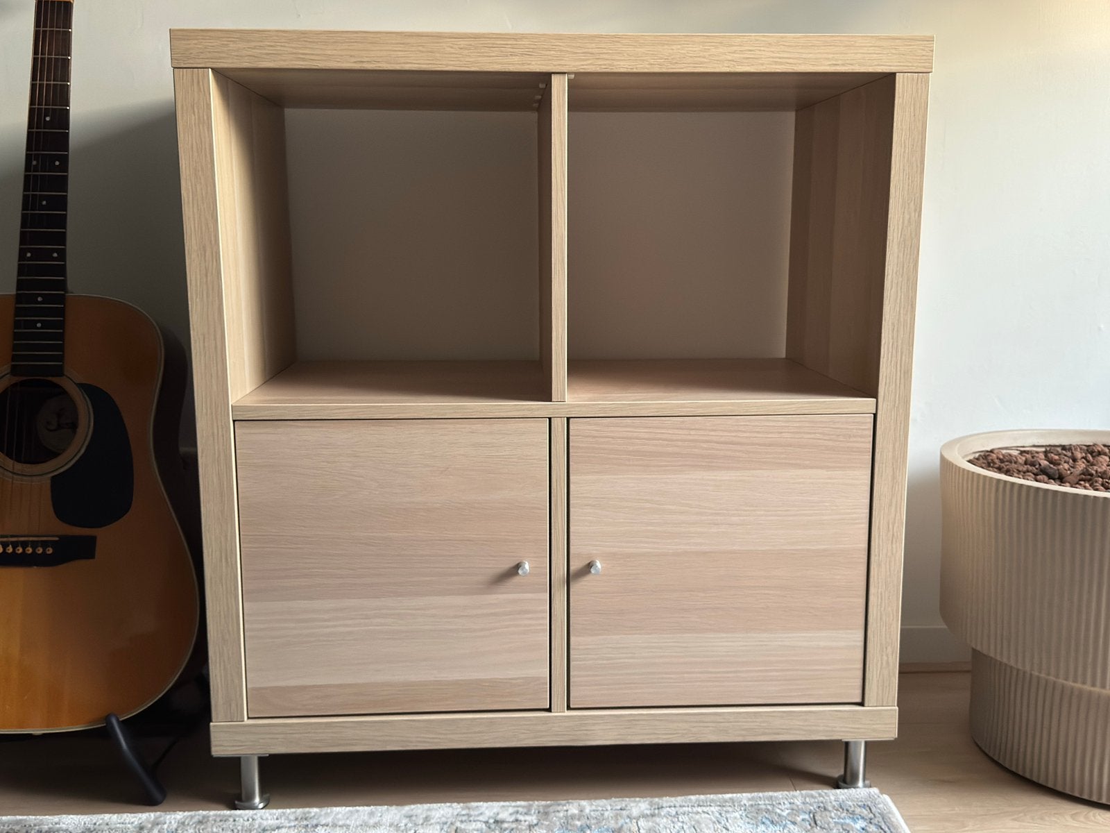 IKEA Kallax 2x2 vakken, Ophalen, Met deur(en), Overige materialen, 100 tot 150 cm